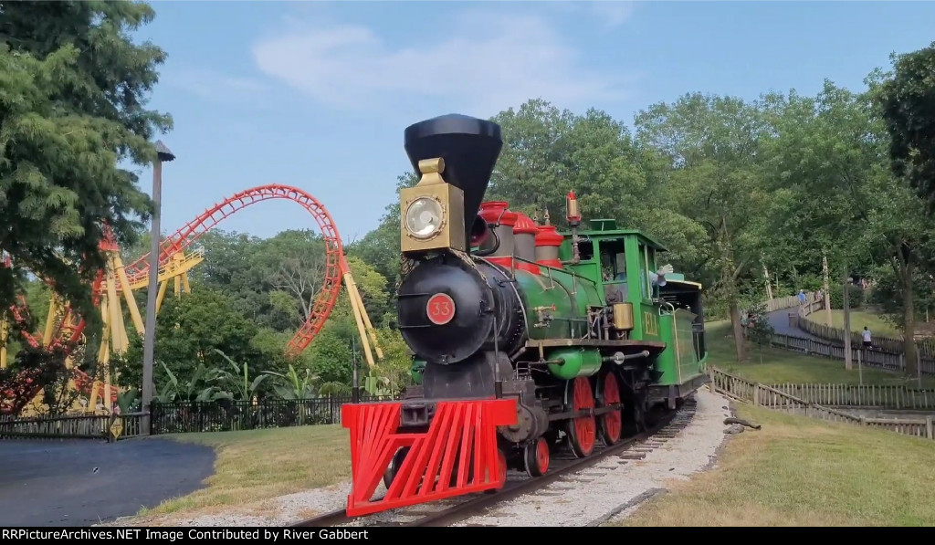 Worlds of Fun Railroad 33 "Eli"